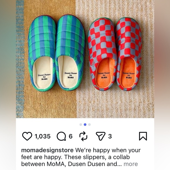 DusenDusen for MoMA unisex Subu Slippers - Picture 8 of 9